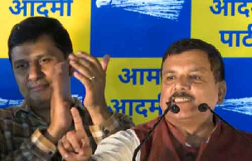 Kejriwal will not resign, says Sanjay Singh; meets CM’s wife after release from jail