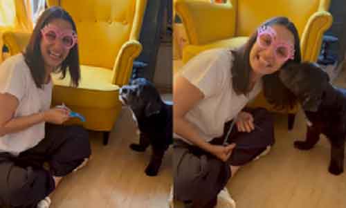 Shraddha Kapoor shares cute video of her pooch ‘Chhota Babu’ on his birthday