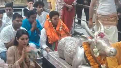 Ashutosh Rana seeks divine blessings at Mahakaleshwar Temple