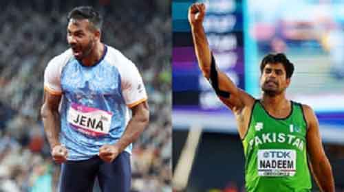 ‘I see Arshad Nadeem as senior, not as a challenge’: Kishore Jena hails Pakistan athlete