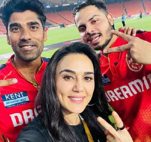 Preity Zinta shares post-match selfie with ‘deadly duo’ Shashank Singh, Ashutosh Sharma