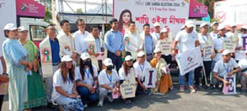 EC launches signature campaign to boost voter turnout in Manipur