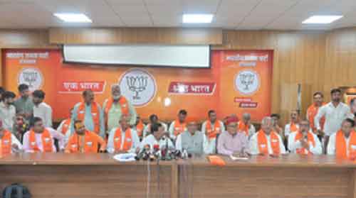 Ex-MLA, several other Congress leaders join BJP in Rajasthan