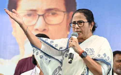 Drop in poll percentage in first 2 phases scared BJP: Mamata Banerjee