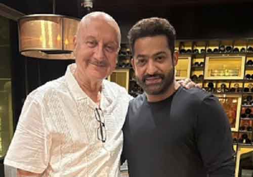 Anupam Kher just loves Jr NTR’s work: ‘May he keep rising from strength to strength’