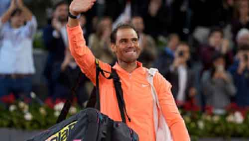 Nadal bids farewell to Madrid Open after fourth round loss