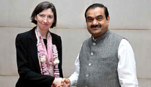 Gautam Adani meets new British envoy to India, wishes her to boost bilateral ties