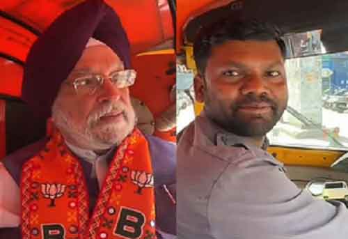 Hardeep Puri takes auto ride, holds candid conversation with driver over Centre’s welfare schemes