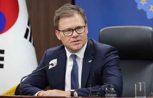 South Korea, German official discuss possibility of unified Korea