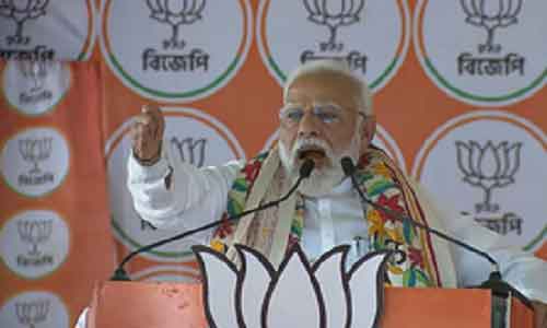 Trinamool’s corruption akin to UPA’s during its 10-year rule: PM Modi