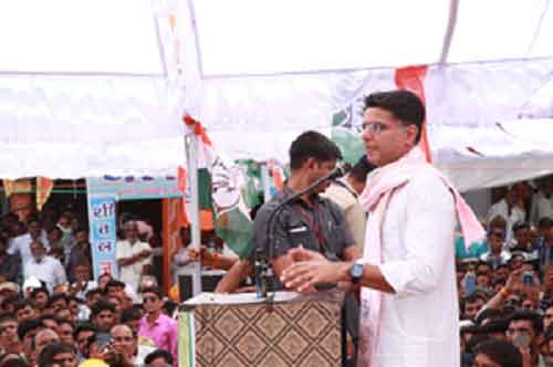 Sachin Pilot campaigns for Digvijaya Singh, accuses BJP of suppressing Opposition