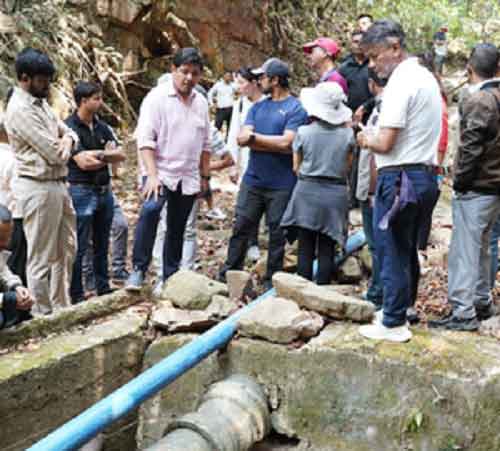 Meghalaya faces water crisis due to less rain; CM Conrad Sangma visits catchment area