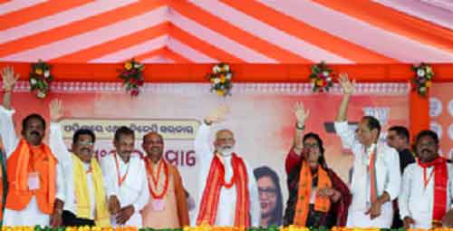 ‘BJP CM will take oath in Odisha on June 10’, roars PM Modi at Berhampur rally
