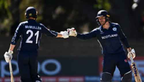 Michael Jones and Brad Wheal named in Scotland squad for Men’s T20 World Cup
