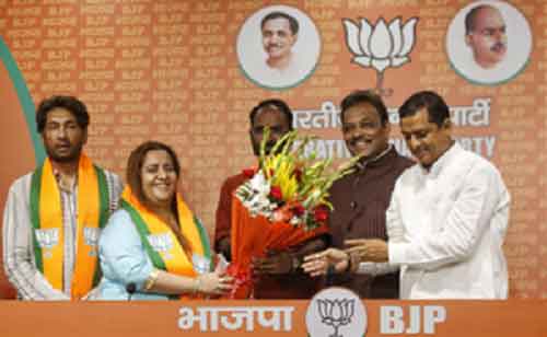 Former Cong leader Radhika Khera and actor Shekhar Suman join BJP