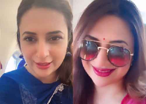 Divyanka flies to hometown Bhopal, casts vote with ‘sehat ka rakhwala’ hubby