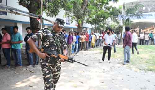Bengal records 49.27 pc voter turnout in four LS seats
