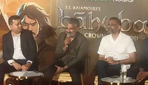 Introducing animated series ‘Baahubali: Crown of Blood’, Rajamouli shares vision for franchise