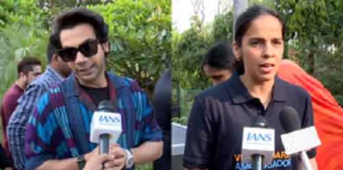 Viksit Bharat Ambassador: Saina Nehwal and Rajkummar Rao add vigour to initiative at DU event