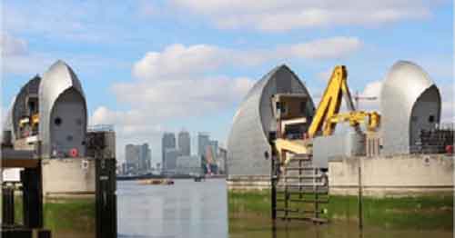London plans future flood defence as Thames Barrier turns 40