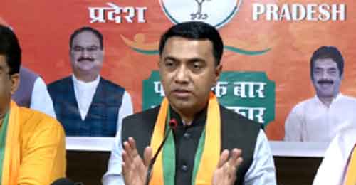 Congress fought elections on caste, religion lines: Goa CM