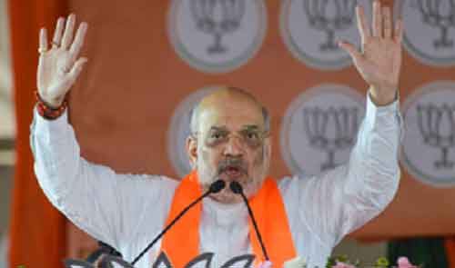 Congress promoting Pakistan’s agenda, Amit Shah says in Maharashtra rally