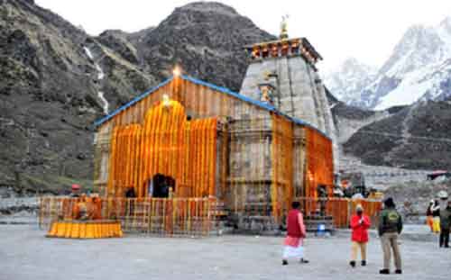 Char Dham Yatra: Kedarnath shrine adorned with 20 quintals of flowers, portals to open on Friday