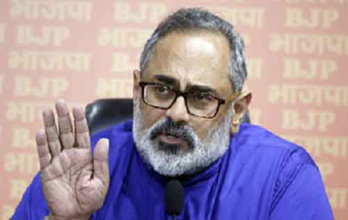 Congress’ ‘gang’ remained mute spectators to economic destruction: Rajeev Chandrasekhar