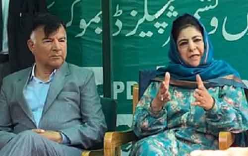Mehbooba Mufti accuses administration of ‘trying to fix elections’