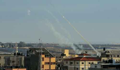 Rocket from Gaza hits residential building in Israel