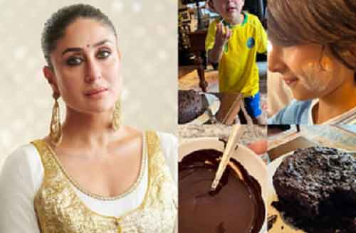 A peek into Kareena’s Mother’s Day celebration; asks fans to guess who ate the cake