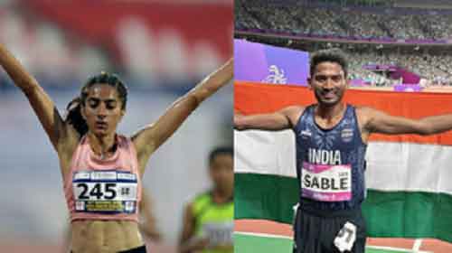 Athletics: Deeksha breaks 1500m NR in Los Angeles; Sable finishes second in men’s 5000m