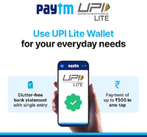 Paytm focuses on UPI Lite Wallet for low-value daily payments
