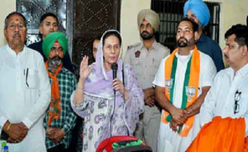 Share special bond with every house in Patiala, says BJP candidate Preneet Kaur