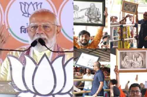 A surprise gift for PM Modi in West Bengal on Mother’s Day