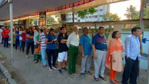 Maha’s 11 LS seats register 6.45 pc polling