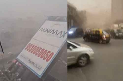 36 hurt in Mumbai dust-storm, airport operations resume after an hour; city braces for rain-storm