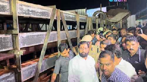 Mumbai: Eknath Shinde orders probe as hoarding collapses during dust-storm killing 3