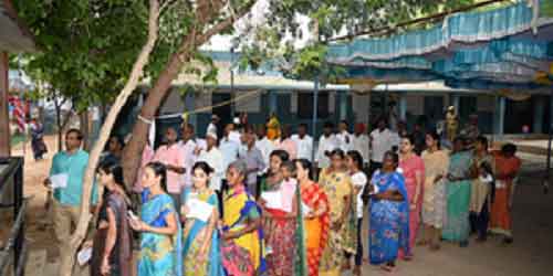 64.93 pc polling in Telangana’s 17 LS constituencies