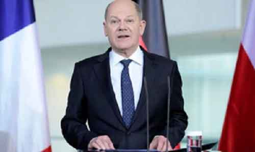 Germany’s Scholz dampens expectations for Ukraine peace conference