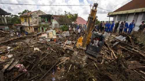 Death toll in Indonesia’s floods, volcanic mudflows rises to 52