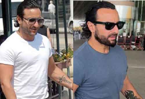 Saif Ali Khan modifies Kareena’s tattoo that he sports on his forearm