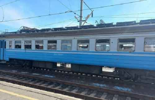 Goods train in Russia derails after drone attack