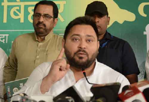 Tejashwi Yadav questions strongman Anant Singh’s parole during polls