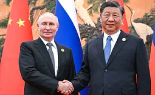 Russia-China relations continue to develop despite challenging international situation, says Putin
