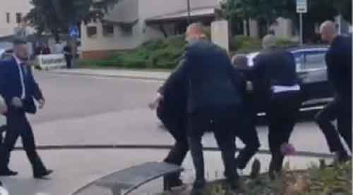 Slovak PM Fico in ‘life-threatening’ condition after assassination bid during public interaction