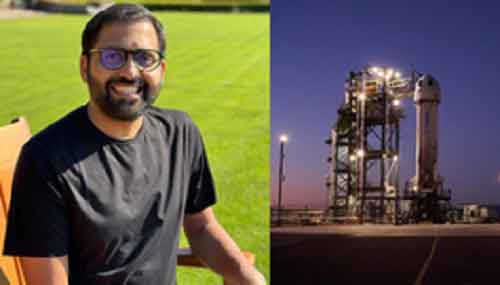 Indian pilot to tour space on Blue Origin’s next flight on May 19