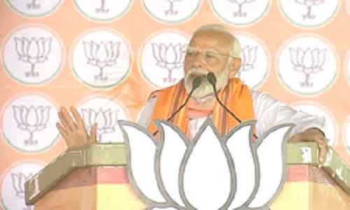 PM Modi targets TMC in UP’s Bhadohi