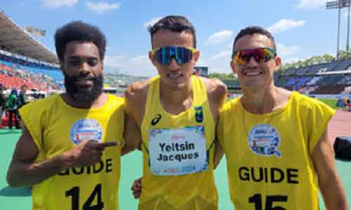 Brazilian para runner Jacques breaks Men’s 5,000m T11 world record