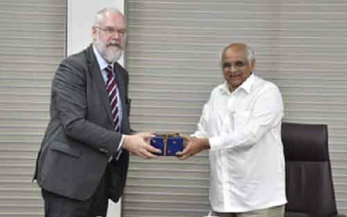 Gujarat CM discusses future collaborations with German Consul General